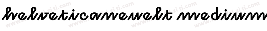 helveticaneuelt medium字体转换
